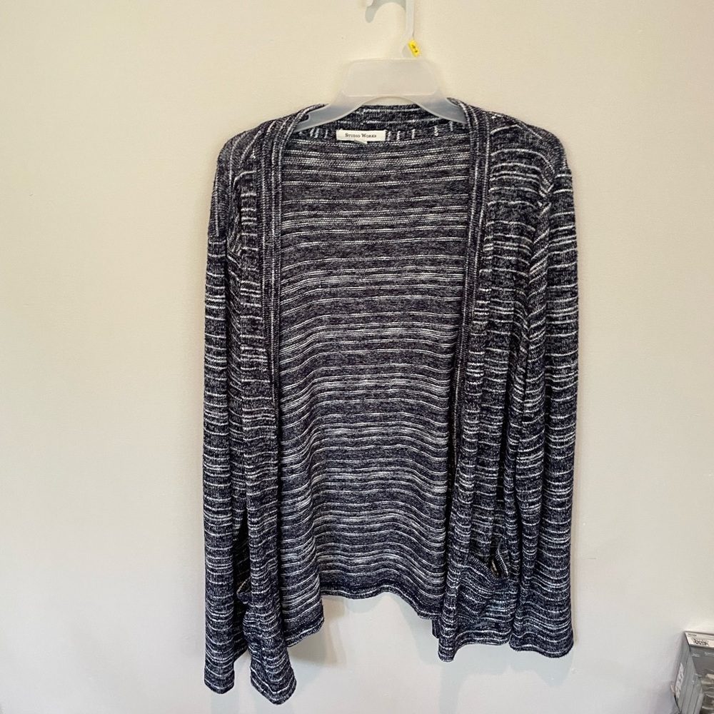 Women's Striped Navy sweater